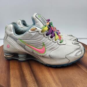 Nike Shox‎ Turbo VI Running Shoes Youth 6Y Girls Sneakers 318096-161